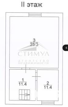 Дом 102м², 2-этажный, участок 3 сот.