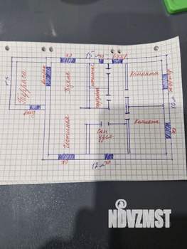 Дом 118м², 1-этажный, участок 8 сот.