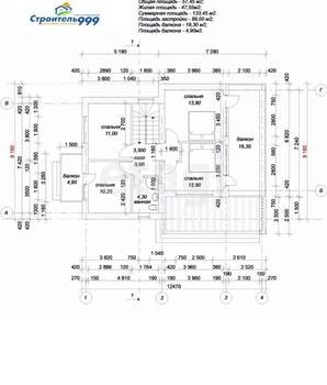 Дом 116м², 2-этажный, участок 5 сот.