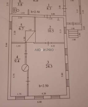 Дом 63м², 1-этажный, участок 4 сот.