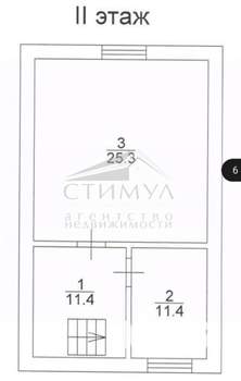 Дом 102м², 2-этажный, участок 3 сот.