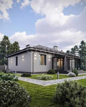 Дом 90м², 1-этажный, участок 8 сот.