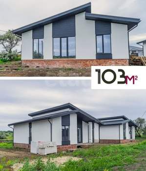 Дом 103м², 1-этажный, участок 9 сот.