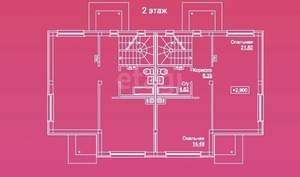 Дом 143м², 2-этажный, участок 3 сот.