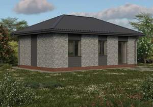 Дом 54м², 1-этажный, участок 5 сот.