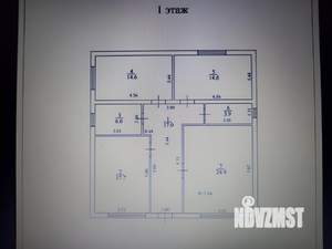 Дом 105м², 1-этажный, участок 7 сот.