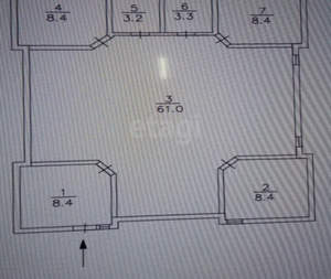 Дом 105м², 1-этажный, участок 12 сот.