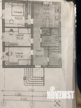 Дом 90м², 1-этажный, участок 6 сот.