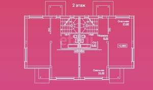 Дом 143м², 2-этажный, участок 3 сот.