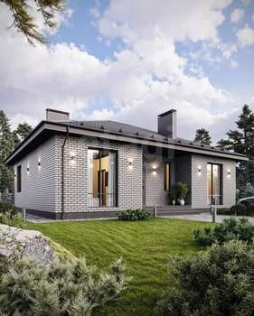 Дом 90м², 1-этажный, участок 8 сот.