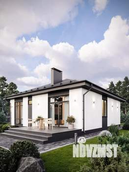 Дом 103м², 1-этажный, участок 9 сот.