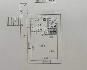 Дом 64м², 2-этажный, участок 9 сот.