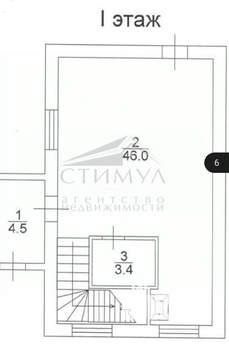 Дом 102м², 2-этажный, участок 3 сот.
