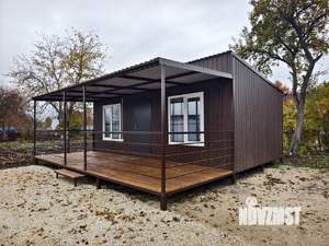 Дом 42м², 1-этажный, участок 6 сот.