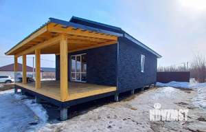 Дом 60м², 1-этажный, участок 6 сот.