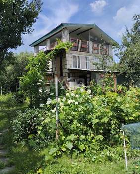 Дача 44м², 2-этажный, участок 5 сот.  