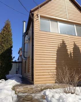 Дом 120м&sup2;, 2-этажный, участок 10 сот.  