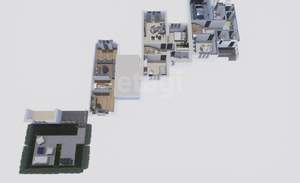 Дом 143м², 3-этажный, участок 2 сот.  