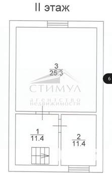 Дом 102м&sup2;, 2-этажный, участок 3 сот.  