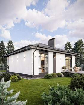 Дом 75м&sup2;, 1-этажный, участок 6 сот.  