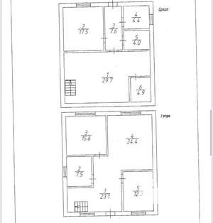 Коттедж 150м², 2-этажный, участок 6 сот.  