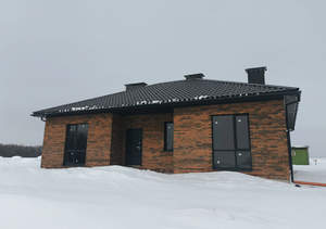 Дом 115м&sup2;, 1-этажный, участок 9 сот.  