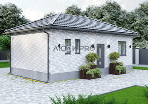 Дом 60м², 1-этажный, участок 6 сот.  