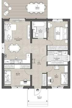 Дом 83м&sup2;, 1-этажный, участок 8 сот.  