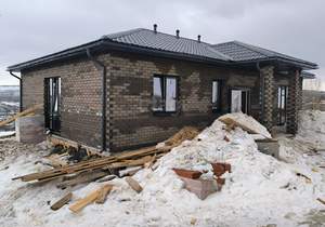 Дом 124м&sup2;, 1-этажный, участок 12 сот.  