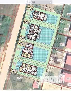 Таунхаус 105м&sup2;, 2-этажный, участок 4 сот.  