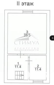 Дом 102м², 2-этажный, участок 3 сот.  