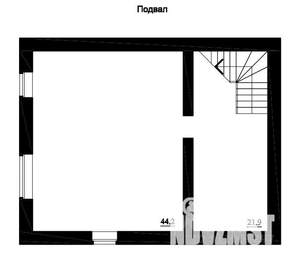 Коттедж 201м², 3-этажный, участок 2 сот.  