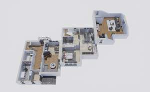 Дом 143м², 3-этажный, участок 2 сот.  