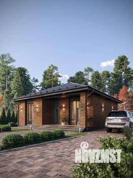 Дом 103м&sup2;, 1-этажный, участок 5 сот.  