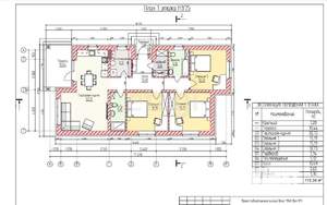 Дом 125м², 1-этажный, участок 5 сот.  