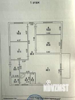 Дом 160м², 1-этажный, участок 7 сот.  