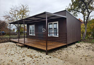 Дом 42м², 1-этажный, участок 6 сот.  