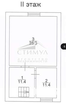 Дом 102м&sup2;, 2-этажный, участок 3 сот.  