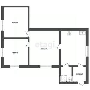 Дом 35м&sup2;, 1-этажный, участок 1 сот.  