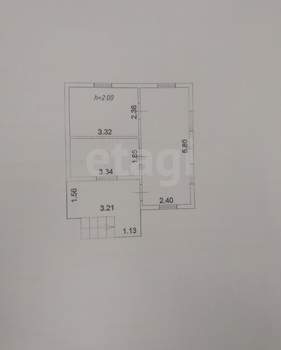 Дом 30м², 2-этажный, участок 4 сот.  