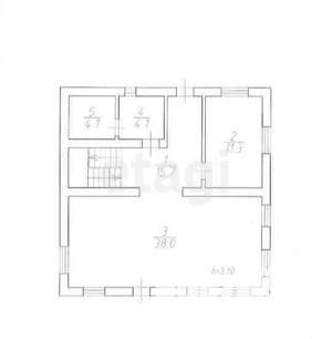 Дом 220м², 2-этажный, участок 6 сот.  