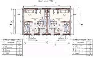Таунхаус 105м&sup2;, 2-этажный, участок 4 сот.  