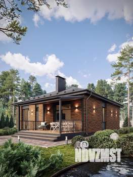 Дом 103м&sup2;, 1-этажный, участок 5 сот.  