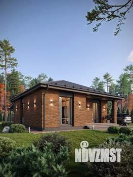 Дом 103м&sup2;, 1-этажный, участок 5 сот.  