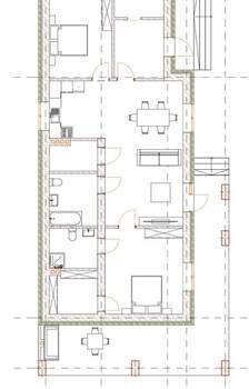 Дом 115м&sup2;, 1-этажный, участок 6 сот.  