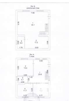 Дом 140м², 1-этажный, участок 6 сот.  