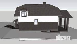 Коттедж 301м&sup2;, 2-этажный, участок 12 сот.  