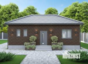 Дом 53м&sup2;, 1-этажный, участок 6 сот.  