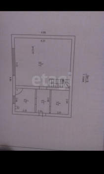 Дом 51м², 2-этажный, участок 4 сот.  