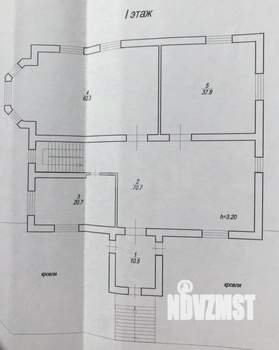 Дом 707м², 3-этажный, участок 31 сот.  